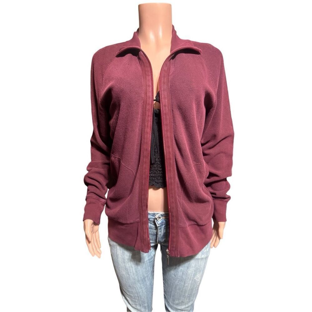 Women's Burgundy Sweater - Crew Neck